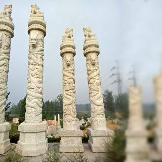 關(guān)于石雕龍柱、盤龍柱的簡(jiǎn)單介紹