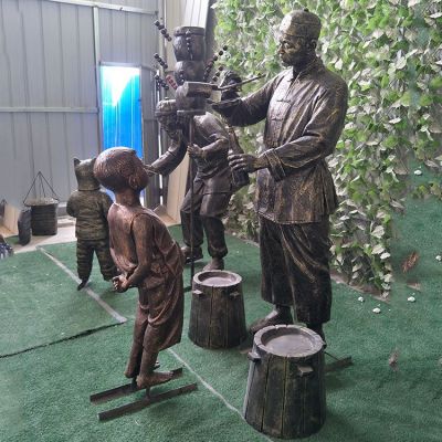 糖葫蘆玻璃鋼場景雕塑